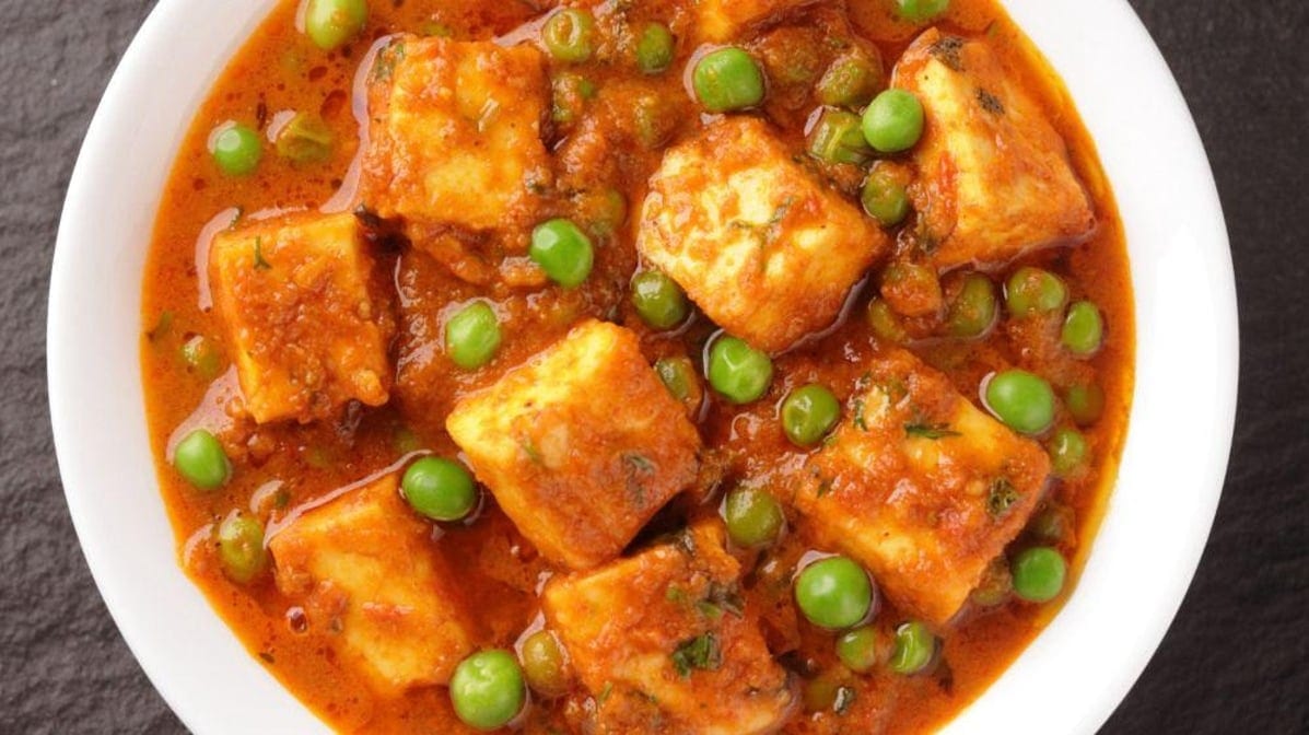 Matar Paneer.