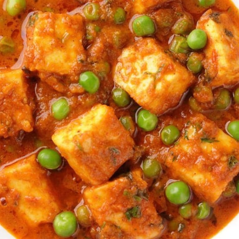 Delicious Matar Paneer Awaits