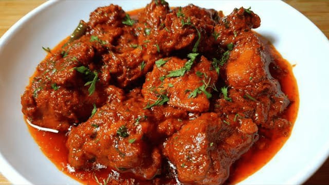 Red Chicken.