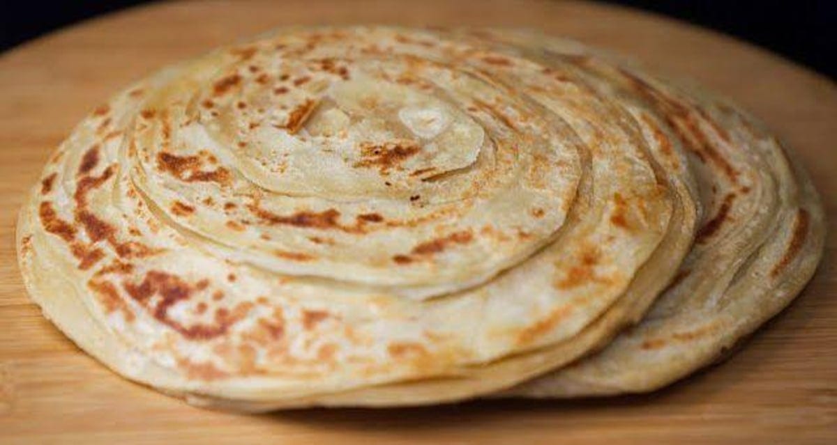 Lacha Paratha.