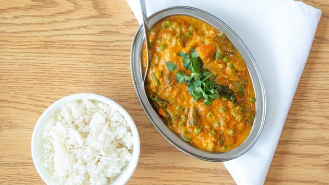 Vegetable Korma.