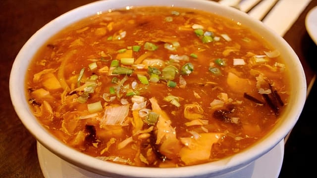 Chicken Corn Soup.