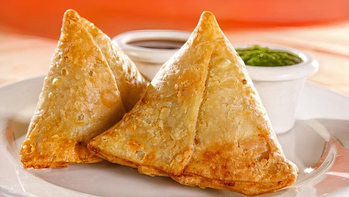 Vegetable Samosa.