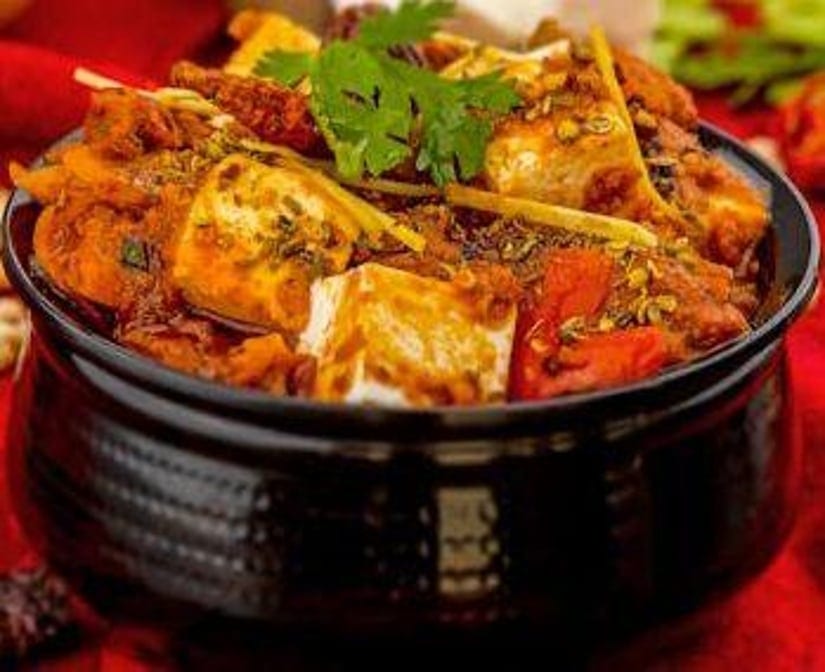 Paneer Tikka Masala.