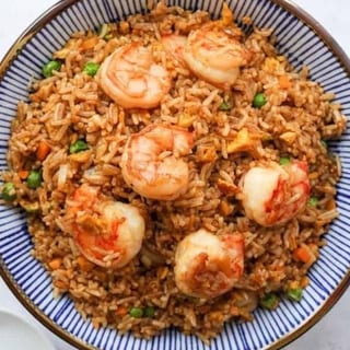 Shrimp Szechuan Fried Rice